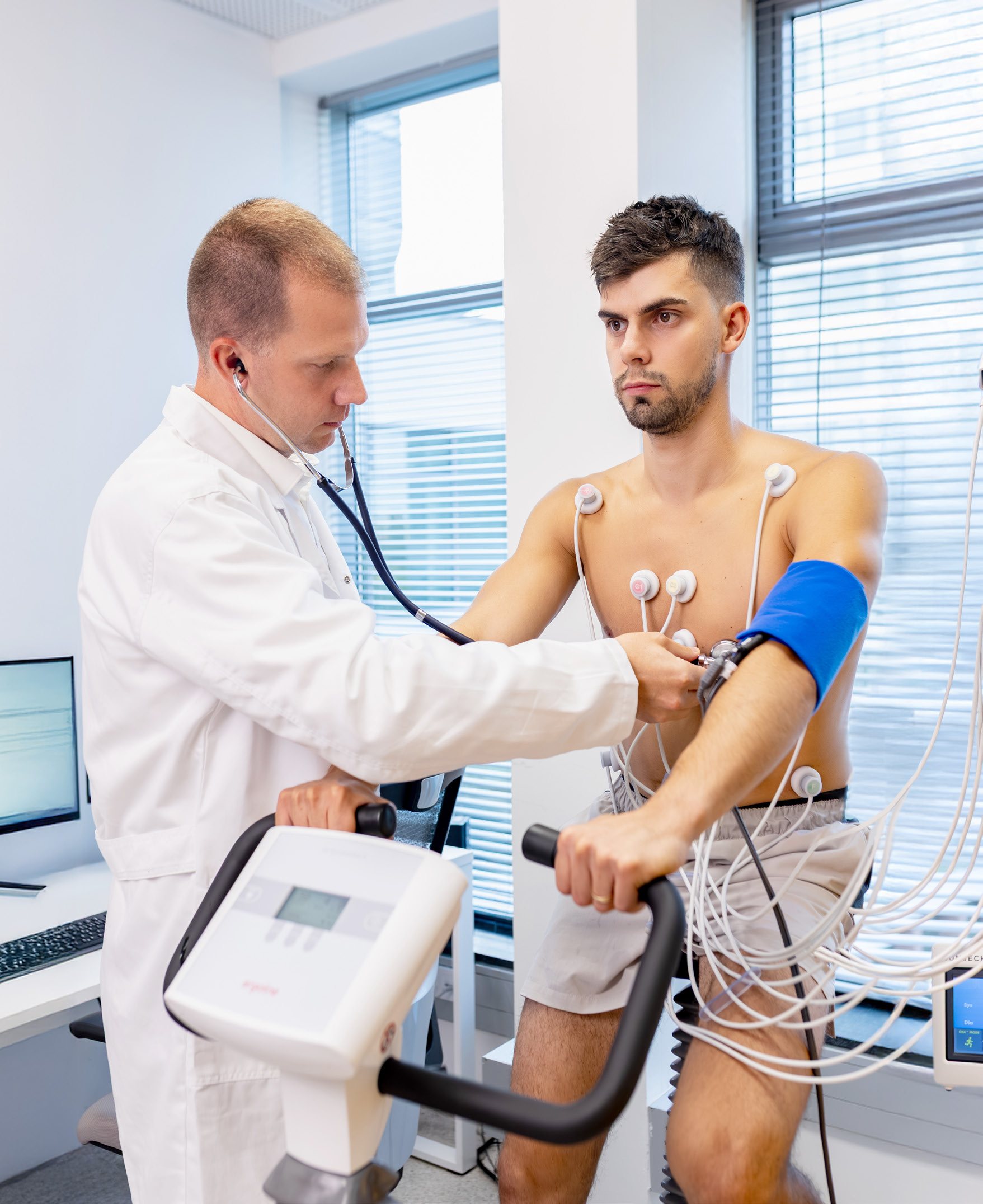 Zátěžové vyšetření na ergometru s EKG
